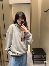 ロエベ服 LOEWE 2024新作 フード付きスウェットシャツ