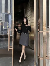 プラダ服 PRADA 2024新作 短いスカート