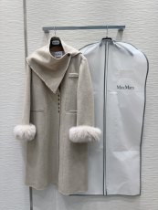 マックスマーラ服 Max Mara 2024新作 リバーシブルカシミヤコート