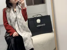 シャネルマフラー CHANEL 2024新作 マフラー