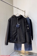プラダ服 PRADA 2024新作 フード付きジャケット