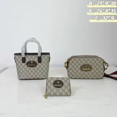グッチバッグ GUCCI 2024新作 レディースバッグ3点セット