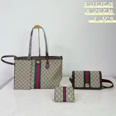 グッチバッグ GUCCI 2024新作 レディースバッグ3点セット