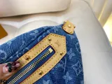 ルイヴィトンバッグ LOUIS VUITTON 2024新作 デニムファニーパック