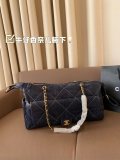シャネルバッグ CHANEL 2024新作 デニム脇バッグ