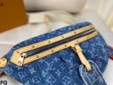 ルイヴィトンバッグ LOUIS VUITTON 2024新作 デニムファニーパック