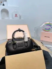 ミュウミュウバッグ Miu Miu 2024新作 ボウリングバッグ