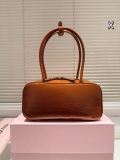 ミュウミュウバッグ Miu Miu 2024新作 ボウリングバッグ