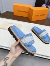 ルイヴィトン靴 LOUIS VUITTON 2024新作 スリッパ