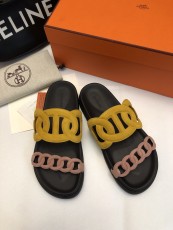 エルメス靴 HERMES 2024新作 ベルクロサンダルスリッパ
