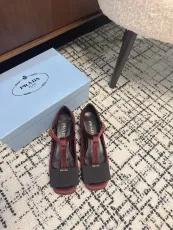 プラダ靴 PRADA 2024新作 メリージェーンの靴