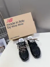 ミュウミュウ靴 Miu Miu 2024新作 カップルスニーカー