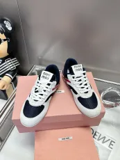 ミュウミュウ靴 Miu Miu 2024新作 通気性の良いメッシュカジュアルシューズ