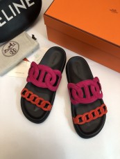 エルメス靴 HERMES 2024新作 ベルクロサンダルスリッパ