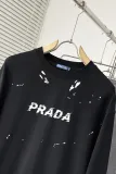 プラダ服 PRADA 2025新作 クルーネックスウェットシャツ