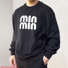 ミュウミュウ服 Miu Miu 2025新作 クルーネックスウェットシャツ
