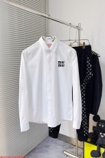 ミュウミュウ服 Miu Miu 2025新作 長袖シャツ