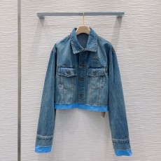ミュウミュウ服 Miu Miu 2025新作 デニムトップス