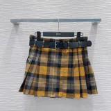 ディオール服 DIOR 2025新作 チェック柄スカート