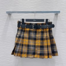 ディオール服 DIOR 2025新作 チェック柄スカート