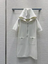 シャネル服 CHANEL 2025新作 フード付きドレス