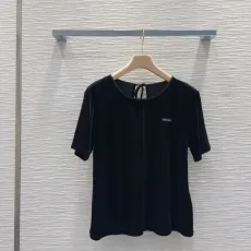 ミュウミュウ服 Miu Miu 2025新作 ベルベットトップ