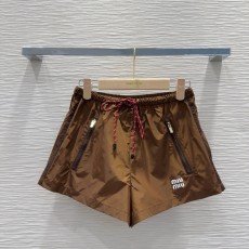 ミュウミュウ服 Miu Miu 2025新作 ショートパンツ