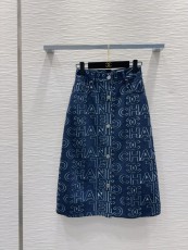 シャネル服 CHANEL 2025新作 デニムスカート