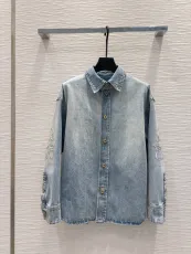 ロエベ服 LOEWE 2025新作 デニムシャツ