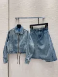 ロエベ服 LOEWE 2025新作 デニムスカート