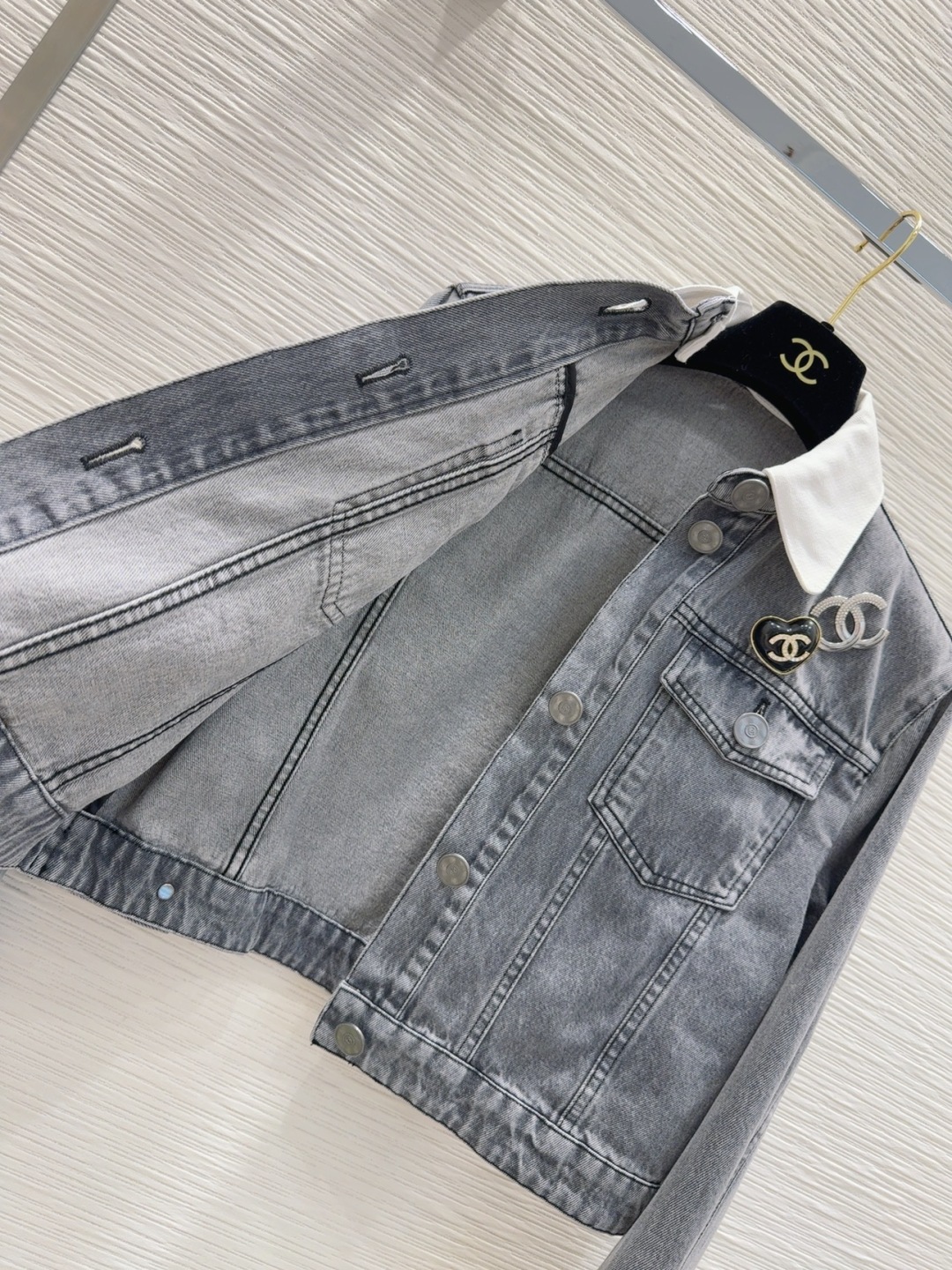 シャネル服 CHANEL 2025新作 デニムスーツ