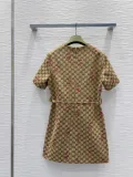 グッチ服 GUCCI 2025新作 半袖ドレス