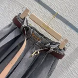 ミュウミュウ服 Miu Miu 2025新作 デニムスカート