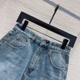 ロエベ服 LOEWE 2025新作 デニムショートパンツ