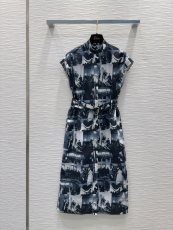 ディオール服 DIOR 2025新作 半袖ドレス