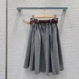 ミュウミュウ服 Miu Miu 2025新作 デニムスカート