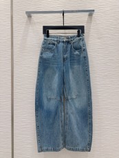 ロエベ服 LOEWE 2025新作 デニムパンツ
