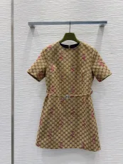 グッチ服 GUCCI 2025新作 半袖ドレス