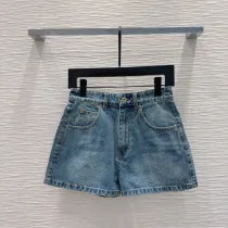 ロエベ服 LOEWE 2025新作 デニムショートパンツ