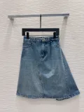 ロエベ服 LOEWE 2025新作 デニムスカート