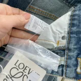 ロエベ服 LOEWE 2025新作 デニムショートパンツ