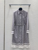 ルイヴィトン服 LOUIS VUITTON 2025新作 シャツドレス