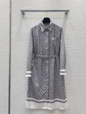 ルイヴィトン服 LOUIS VUITTON 2025新作 シャツドレス