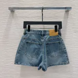 ロエベ服 LOEWE 2025新作 デニムショートパンツ