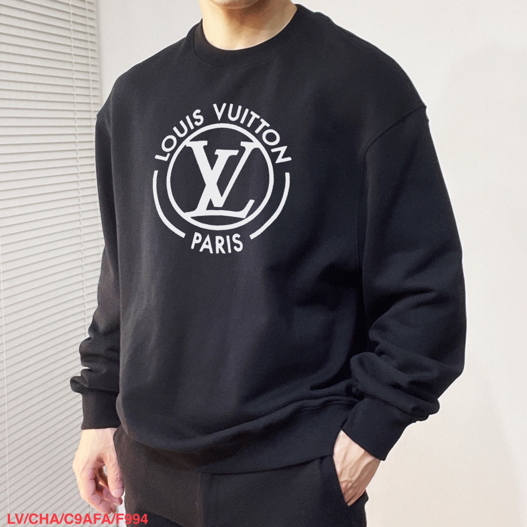 ルイヴィトン服 LOUIS VUITTON 2025新作 クルーネックスウェットシャツ