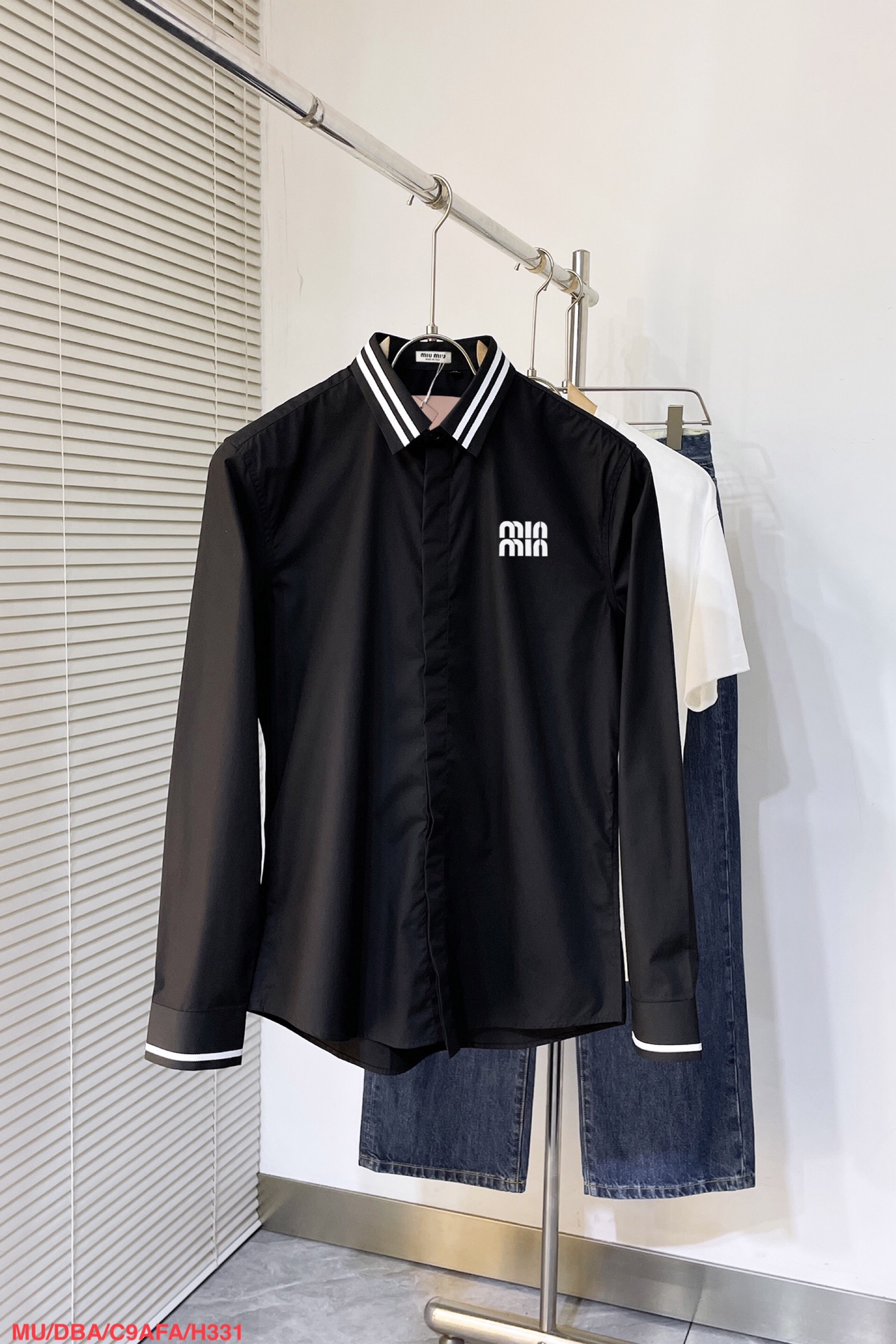 ミュウミュウ服 Miu Miu 2025新作 長袖シャツ