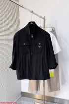 プラダ服 PRADA 2025新作 スタンドカラージャケット