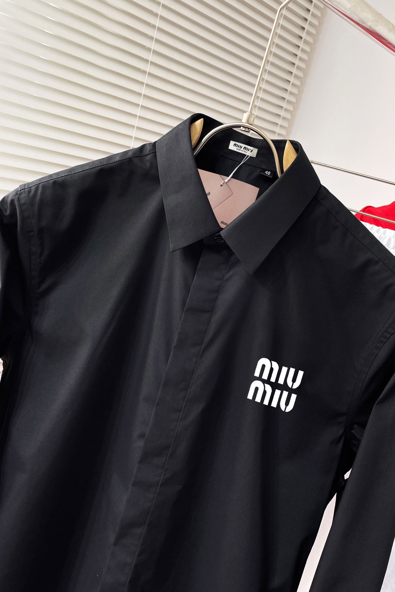 ミュウミュウ服 Miu Miu 2025新作 長袖シャツ