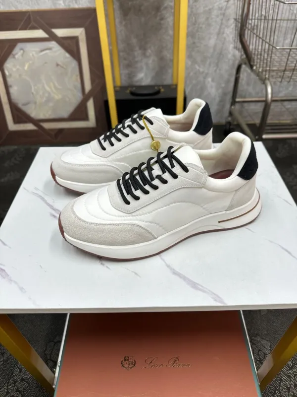 ロロ・ピアーナ靴 Loro Piana 2025新作 クラシックなランニングシューズ