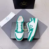 プラダ靴 PRADA 2025新作 レザースニーカー